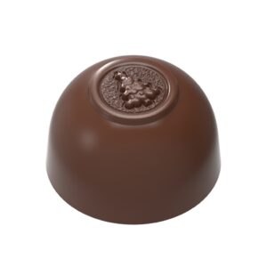 Chocolate mold praline Christmas