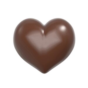 Chocolate mold puffy heart chocolate bomb - Nora Chokladskola - Image 1