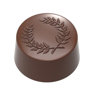 Chocolate mold round praline laurel wreath - Image 1