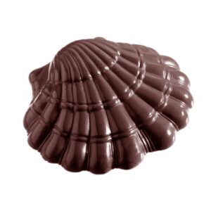 Chocolate mold scallop 87 mm - Image 1