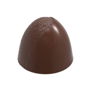 Chocolate mold semi-textured American truffle - Image 1