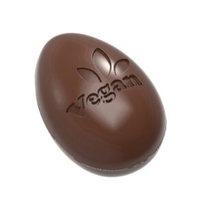 Chocolate mold small egg 'Vegan' - Image 1
