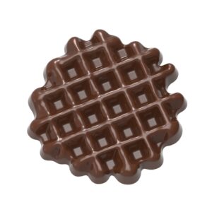 Chocolate mold small waffle - Image 1