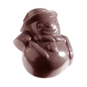 Chocolate mold snow man - Image 1