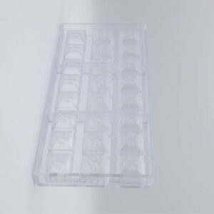 Chocolate mold square Fleur de Lys - Image 2