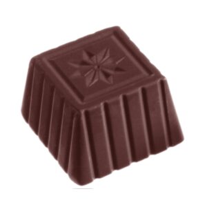 Chocolate mold square star - Image 1