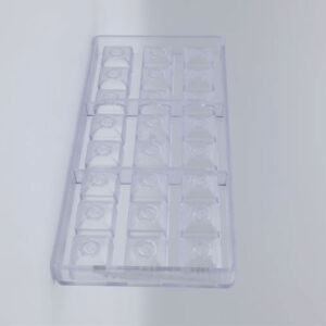 Chocolate mold square with royalty stamp - Image 2