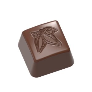 Chocolate mold stamp cocoa square - Image 1