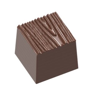 Chocolate mold structura 2 wood - Image 1