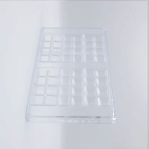 Chocolate mold tablet 2x4 rounded 38 gr - Image 2