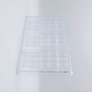 Chocolate mold tablet 3x5 rectangle - Image 2
