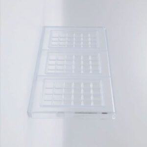 Chocolate mold tablet 6x4 wavy 103 gr - Image 2