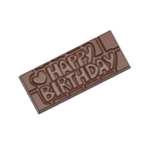 Chocolate mold tablet Happy Birthday - Image 1