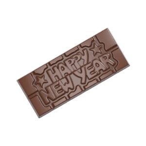 Chocolate mold tablet Happy New Year - Image 1