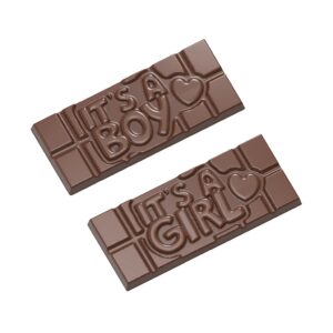 Chocolate mold tablet It's a boy - It's a girl - Image 1