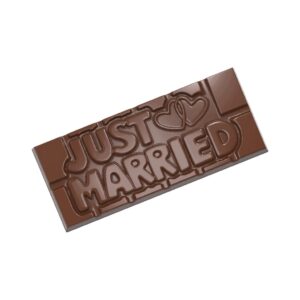 Chocolate mold tablet Just Married - Image 1