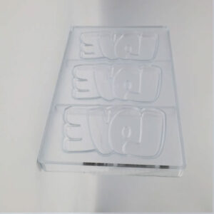 Chocolate mold tablet Love - Image 2