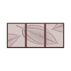 Chocolate mold tablet leaf 55 gr - Image 1