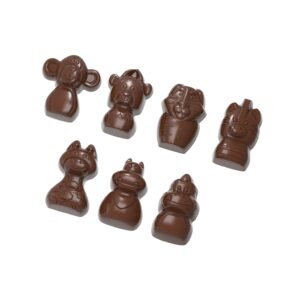 chocolate mold assortment of zoo animals - Image 1