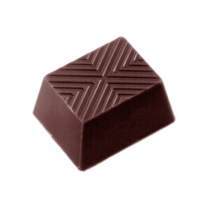 chocolate mold square lined - Image 1