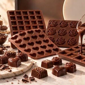 Flexible Plastic Chocolate Molds